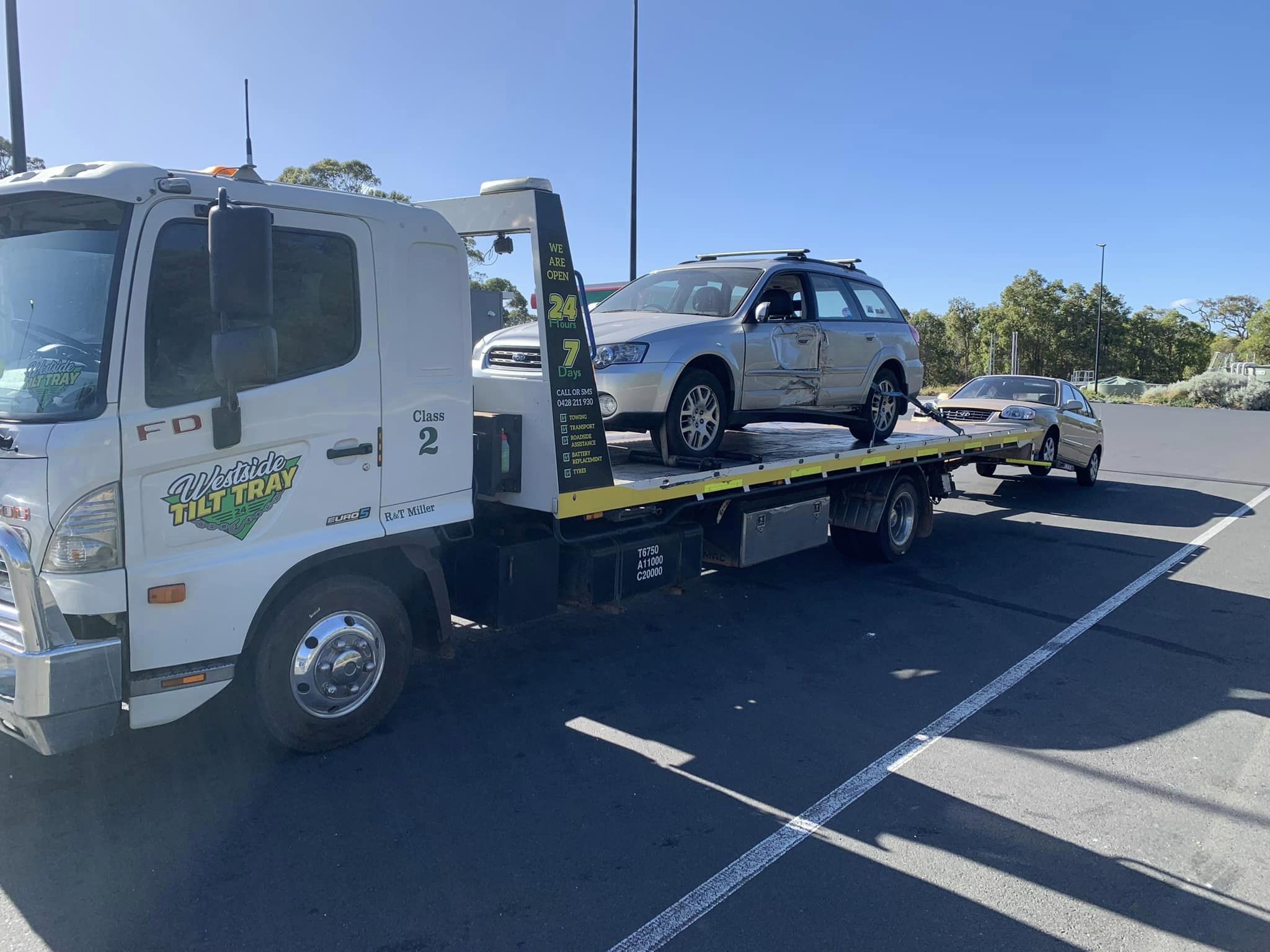 heavy equipments - westside tilt tray