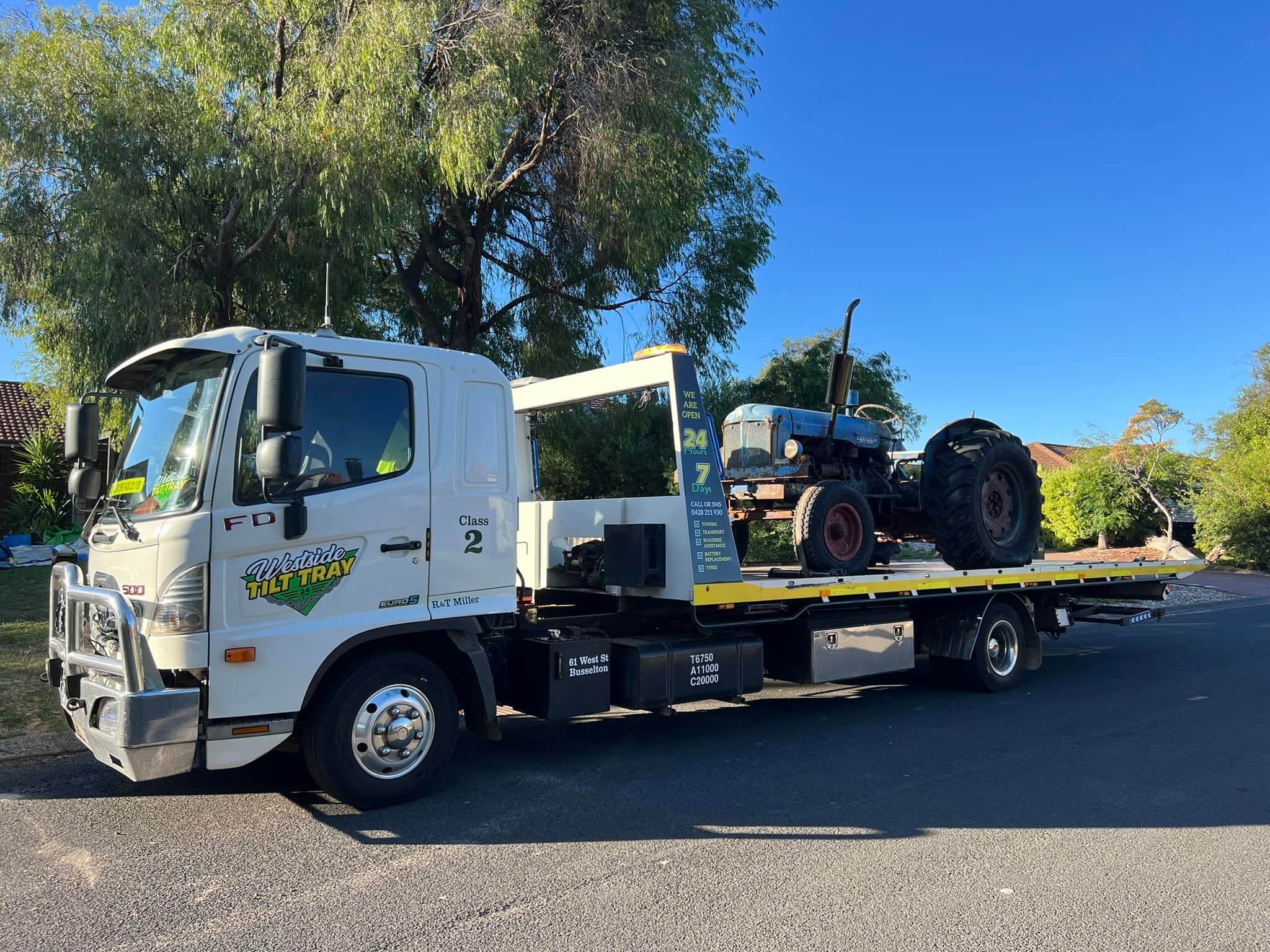 heavy equipments - westside tilt tray