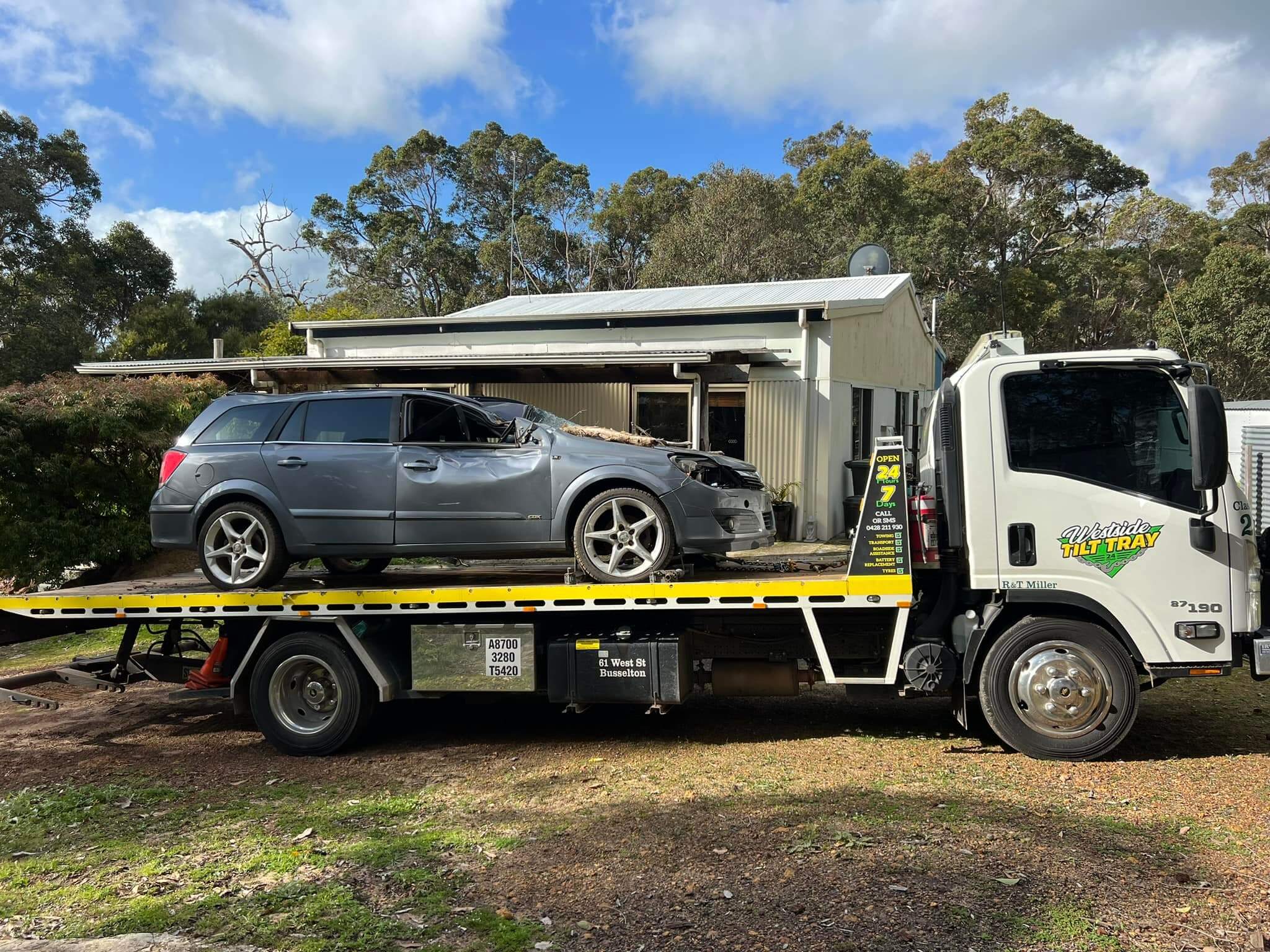 heavy equipments - westside tilt tray