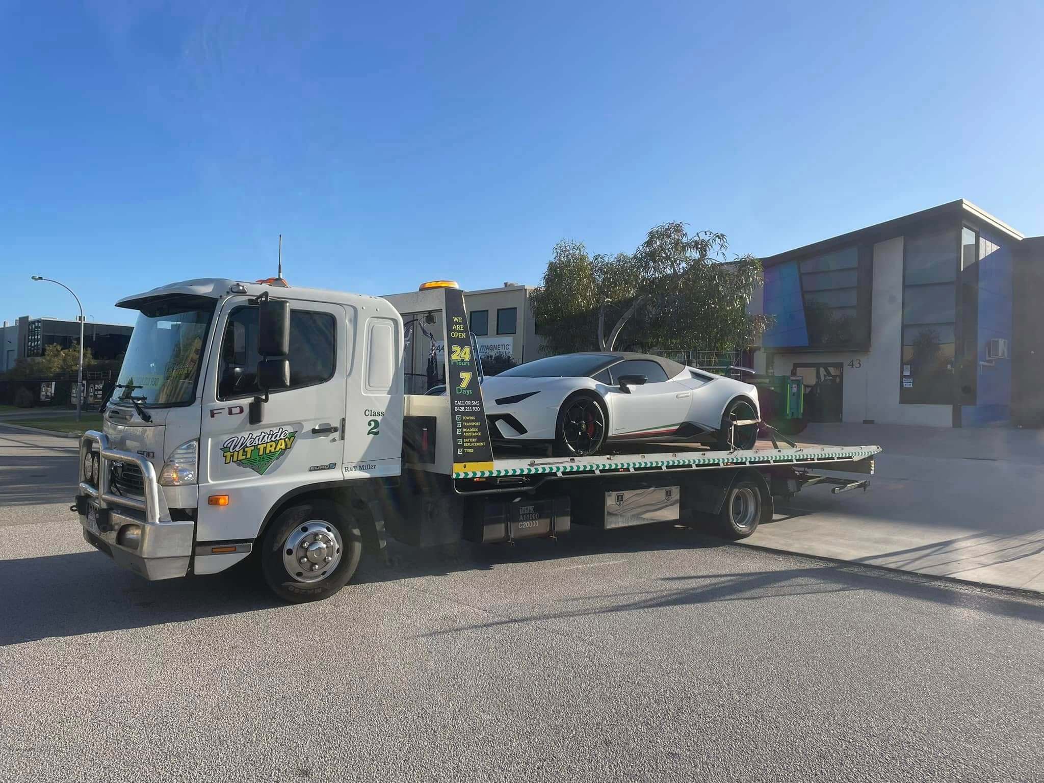 heavy equipments - westside tilt tray