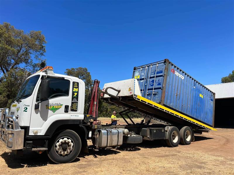 heavy equipments - westside tilt tray