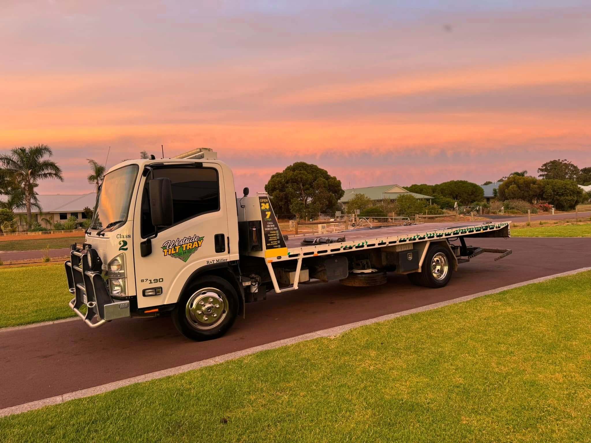 heavy equipments - westside tilt tray