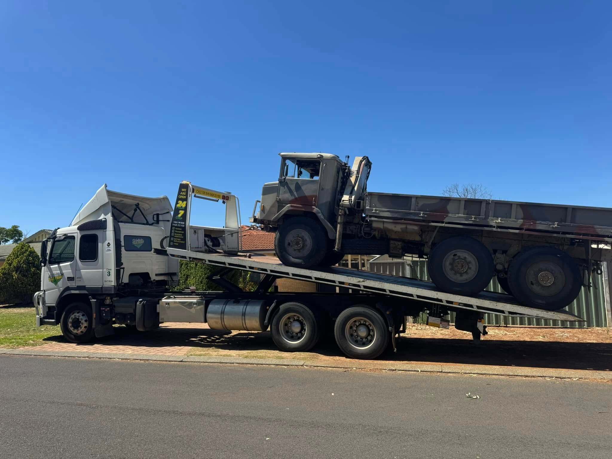 heavy equipments - westside tilt tray heavy equipments - westside tilt tray