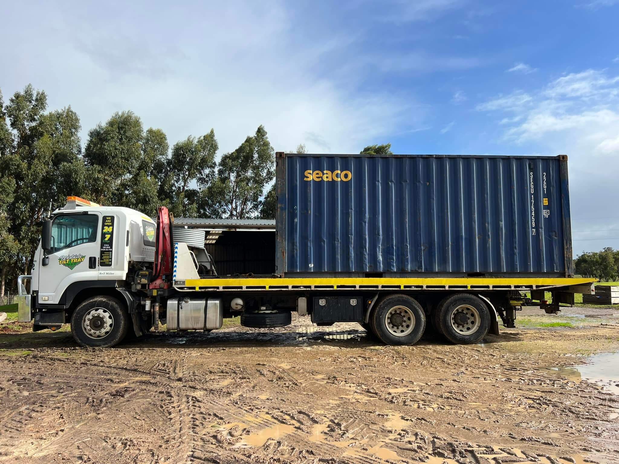 heavy equipments - westside tilt tray