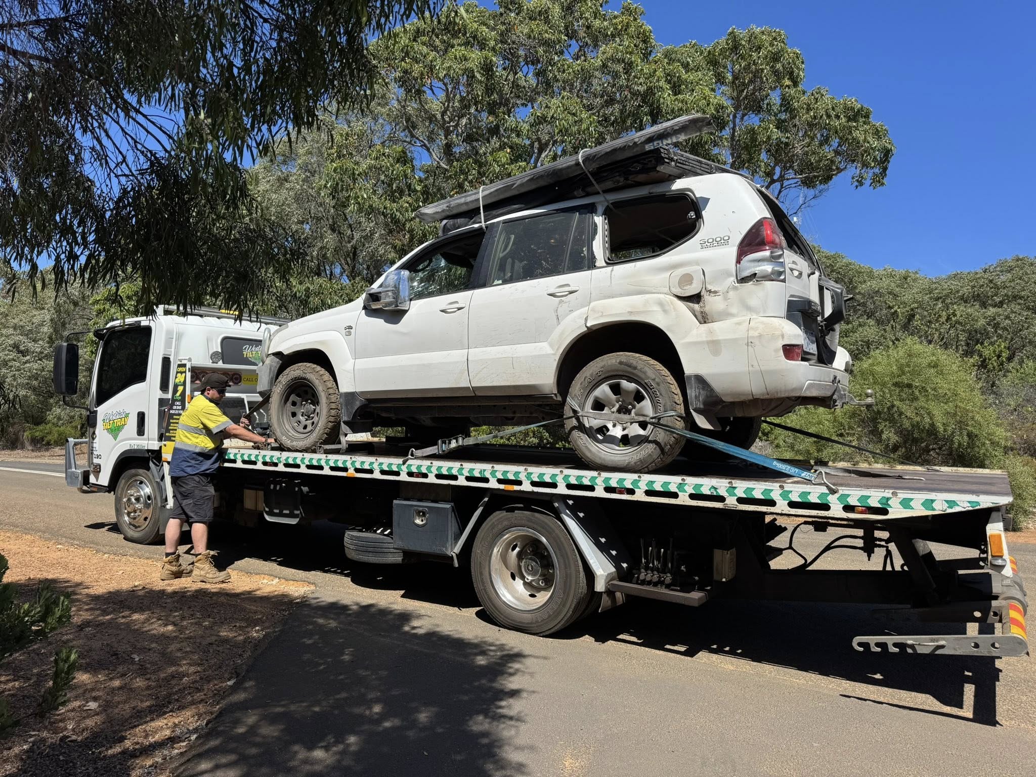 heavy equipments - westside tilt tray