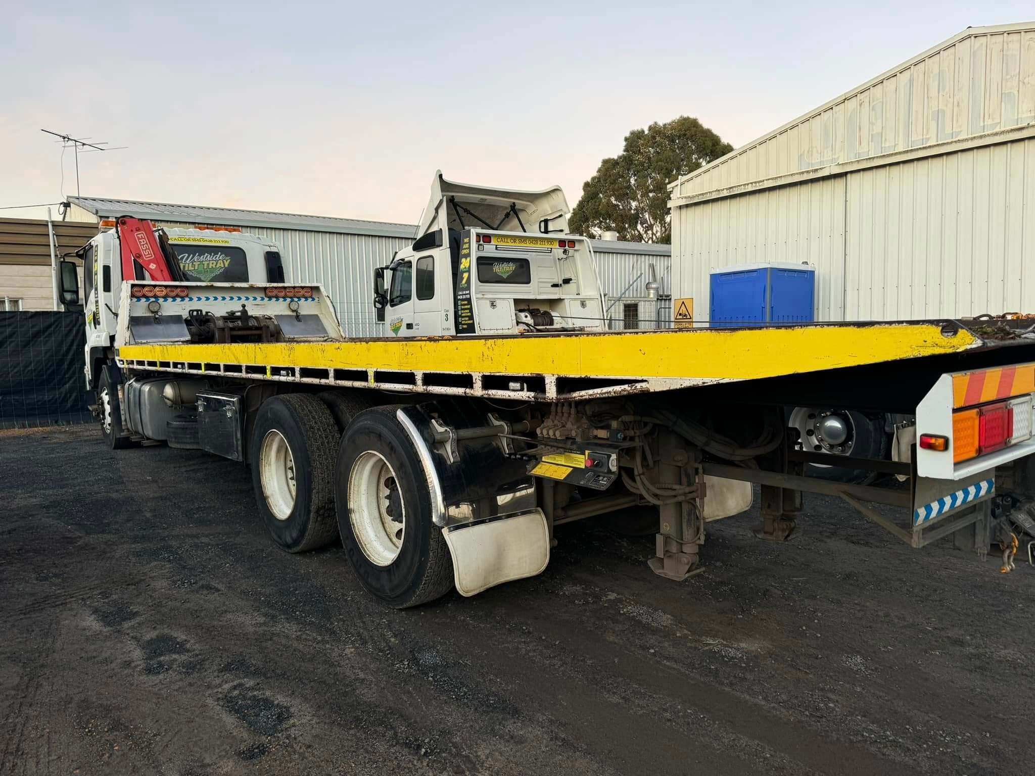 heavy equipments - westside tilt tray